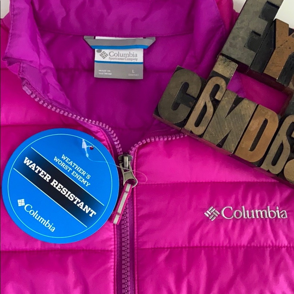 COLUMBIA Girl’s Elm Ridge Jacket in Fuchsia - Picture 5 of 8